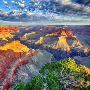 morning light at Grand Canyon